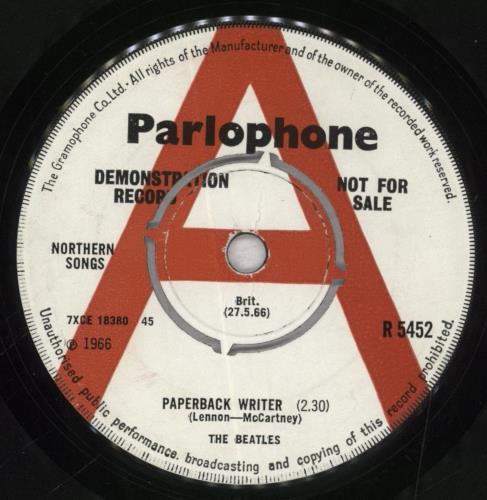 専用8/1 UKOrg ゼム 1st + Paperback Writer The Beatles – Paperback Writer – Vinyl (7